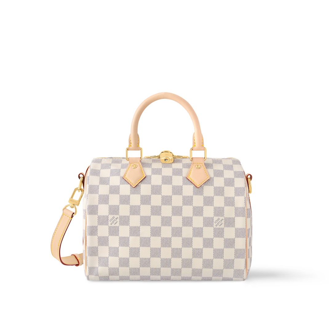 Speedy Bandoulière 25 Damier Azur - Women - Handbags | LOUIS VUITTON ®